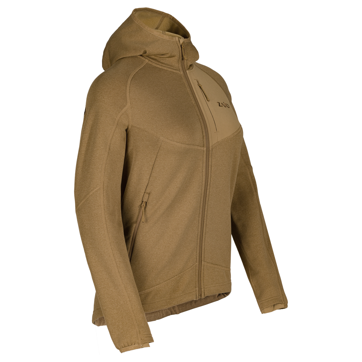 Amiko Women's Fleece Hooded Jacket, color Golden Brown