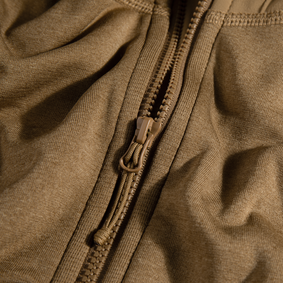 Amiko Women's Fleece Hooded Jacket, color Golden Brown