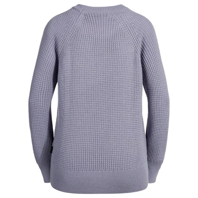 Triki Women's Merino Knit Sweater, color Lavender