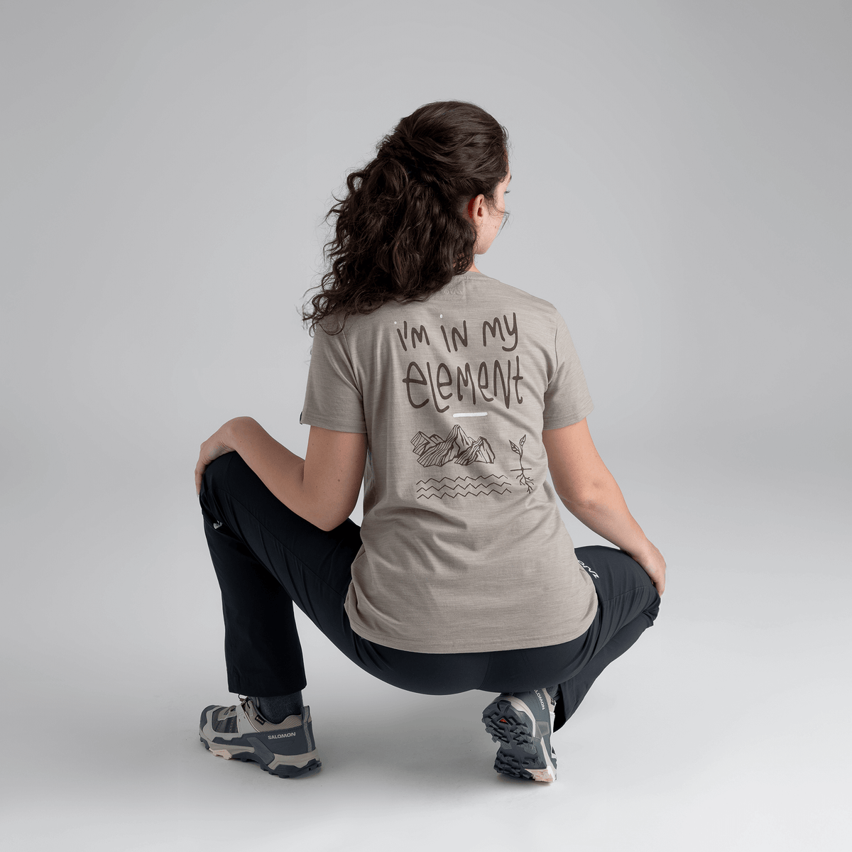 Kora Women's Merino T-shirt — Decadent Red