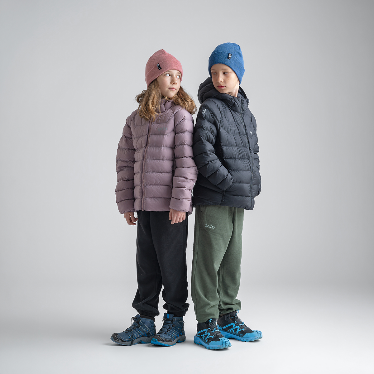 Stilo Kid's Urban Merino Beanie — Tea Rose