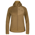 Amiko Women's Fleece Hooded Jacket, color Golden Brown