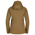 Amiko Women's Fleece Hooded Jacket, color Golden Brown