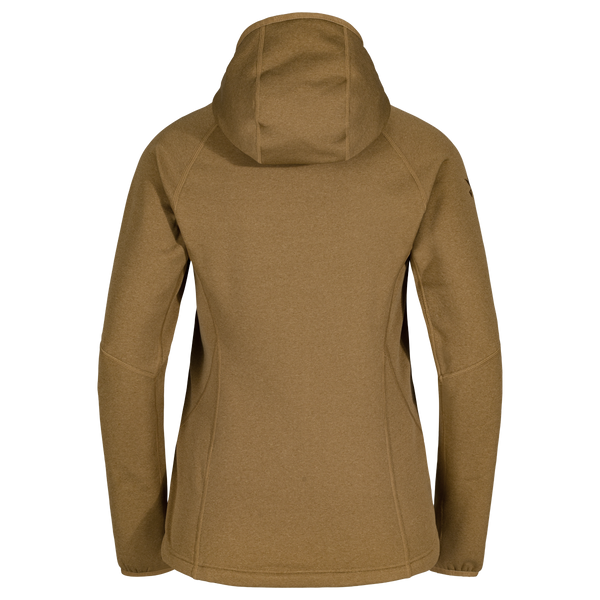 Amiko Women's Fleece Hooded Jacket, color Golden Brown