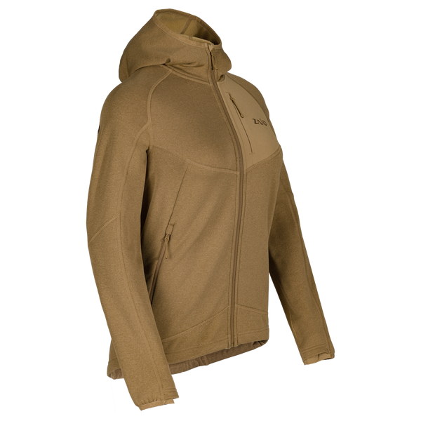 Amiko Women's Fleece Hooded Jacket, color Golden Brown