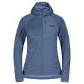Amiko Women's Fleece Hooded Jacket, color Harbor Blue