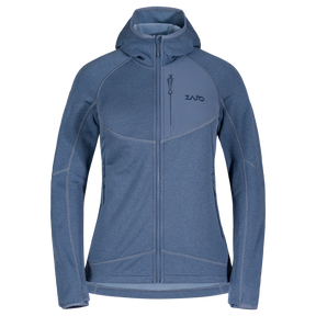 Amiko Women's Fleece Hooded Jacket, color Harbor Blue