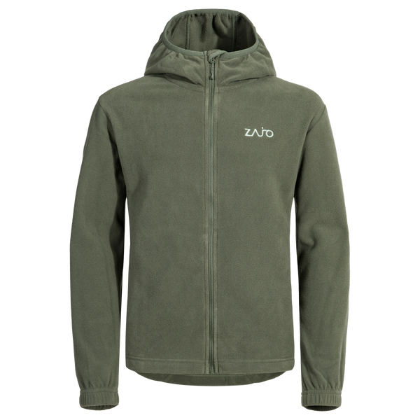 Auro Kid's Fleece Jacket —  Thyme Green