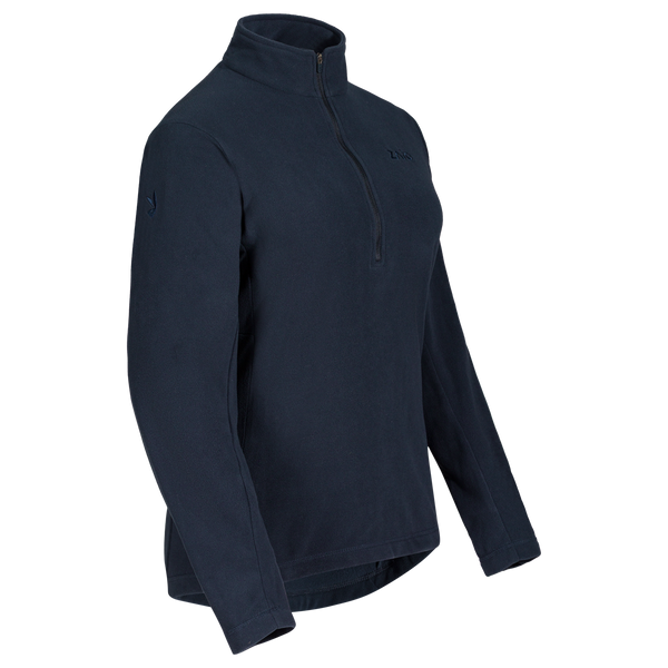 Auro Women's Fleece Zip Top — Dark Navy