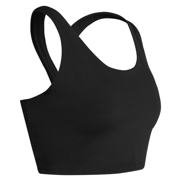 Fluo Women's Bra Top, color Black