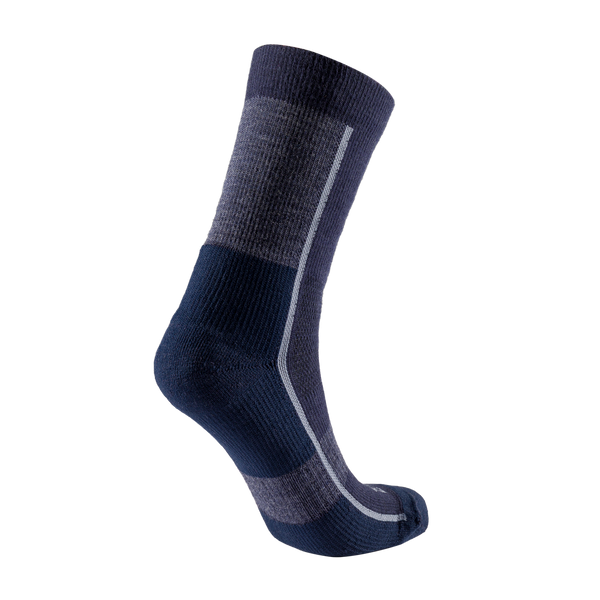Hejma Merino Mid Socks — Dark Navy