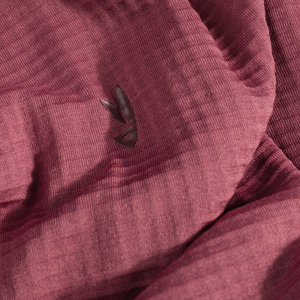 Kovri Men's Merino Grid Jacket — Earth Red