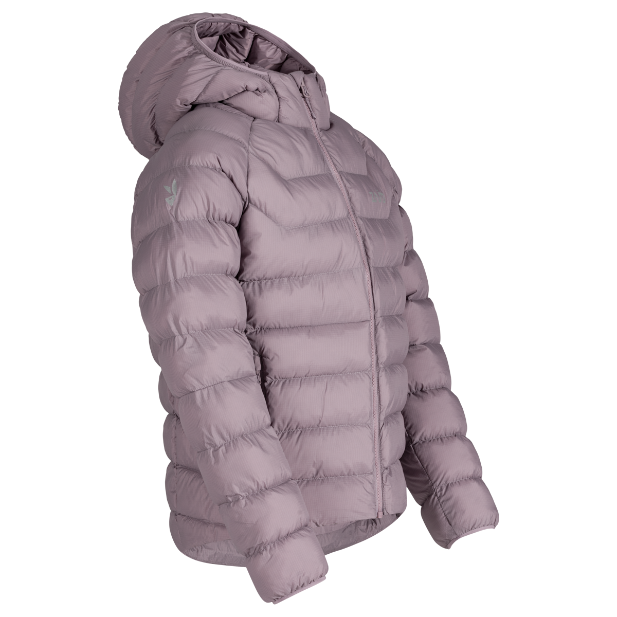 Musko Kid's Insulated Hooded Jacket — Iced Mauve