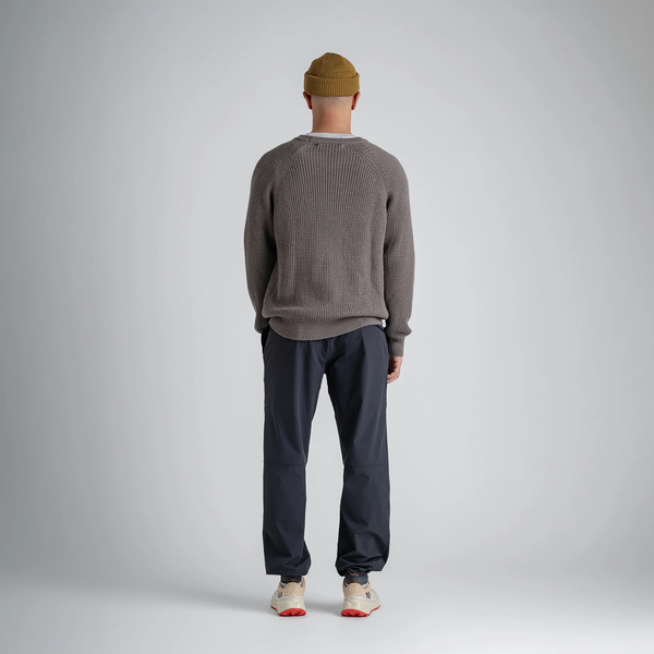 Triki Men's Merino Knit Sweater Falcon Grey