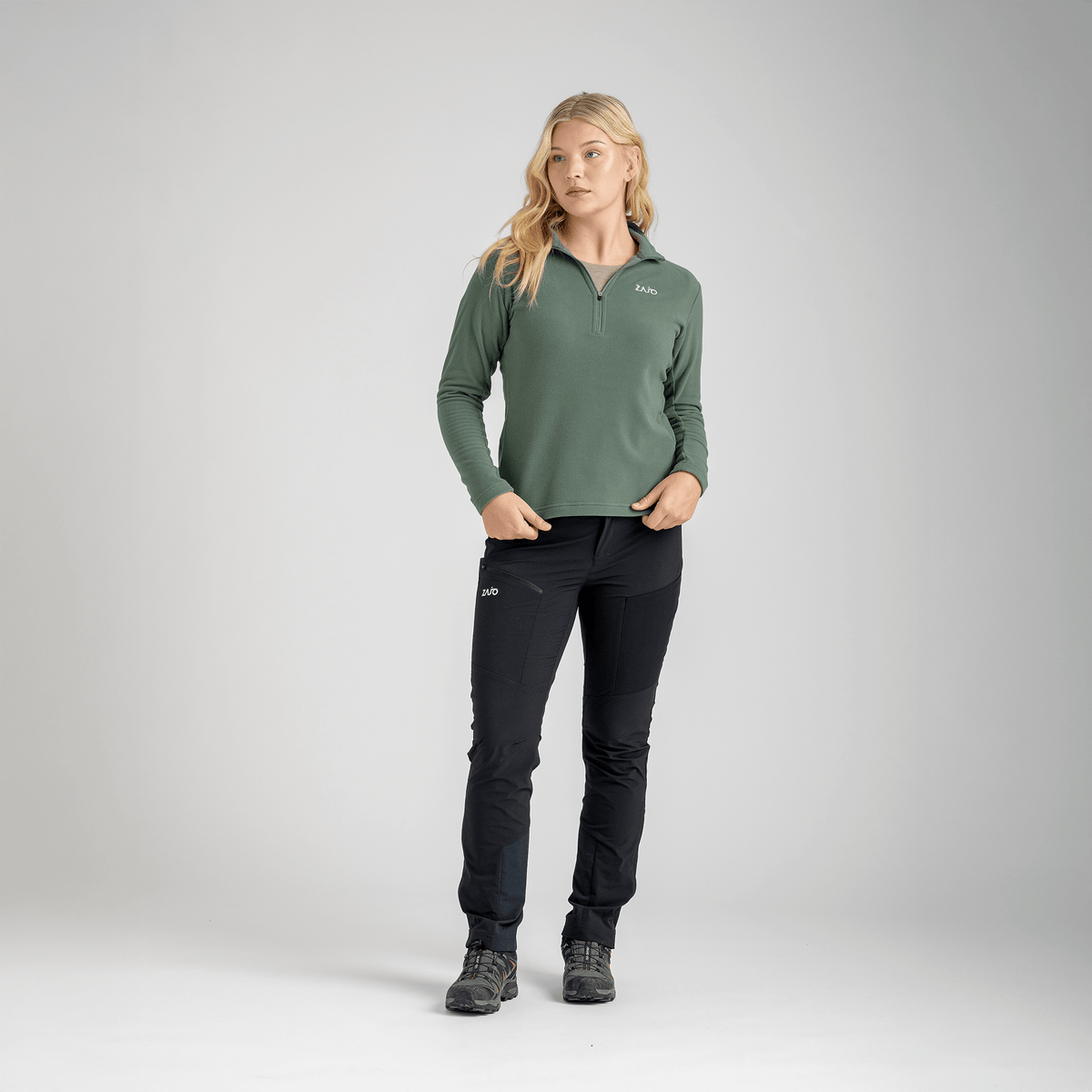 Auro Women's Fleece Zip Top — Lila Haze