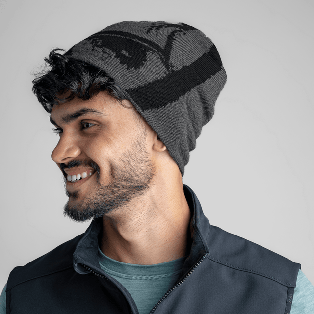 Emblemo Merino Beanie Beige