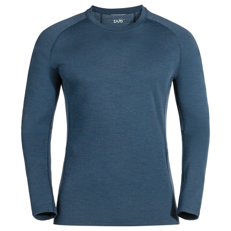 Hejma Men's Merino Longsleeve — Blue