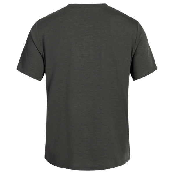 Kora Men's Merino Graphic T-shirt — Black Olive Element