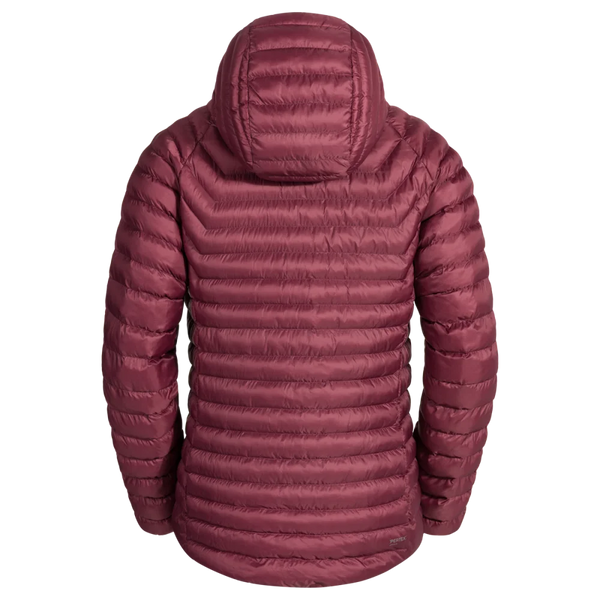 Nubaro Men's Insulated Hooded Jacket — Earth Red