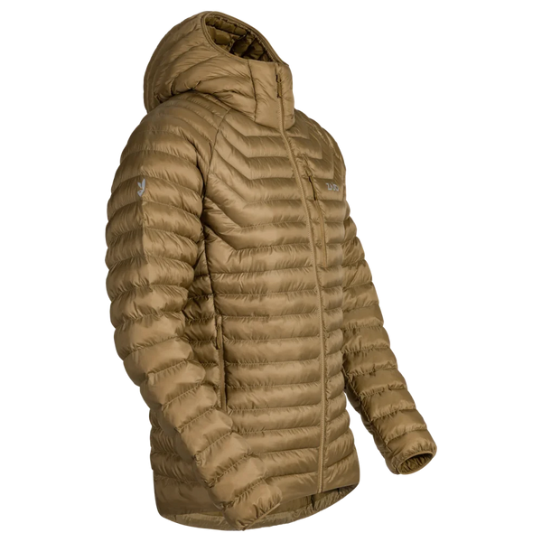 Nubaro Men's Insulated Hooded Jacket — Golden Brown