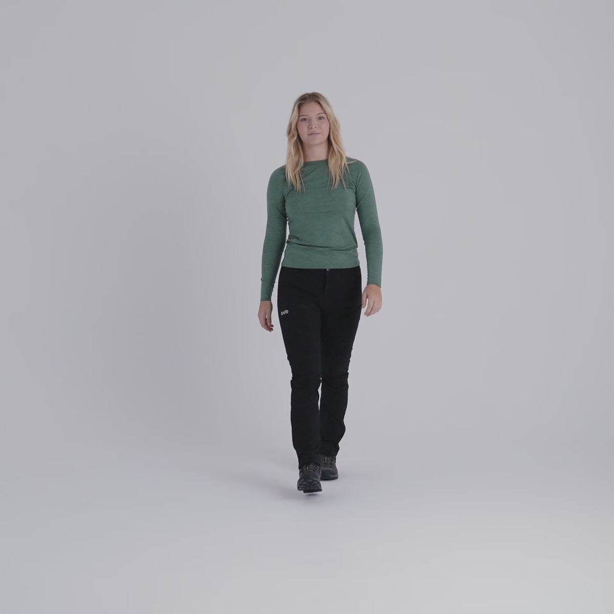 Senti Women's Merino Longsleeve — Decadent Red