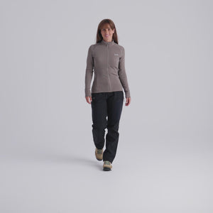 Kovri Women's Merino Grid Jacket — Golden Brown
