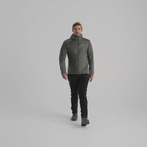 Spiro Men's Insulated Hybrid Jacket — Blue