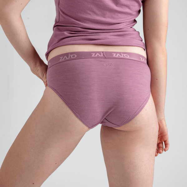 Senti Women's Merino Briefs — Lila Haze