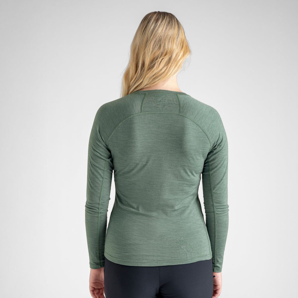 Senti Women's Merino Longsleeve — Dark Navy