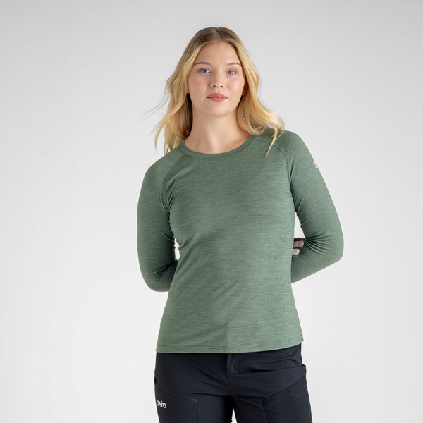 Senti Women's Merino Longsleeve — Lila Haze