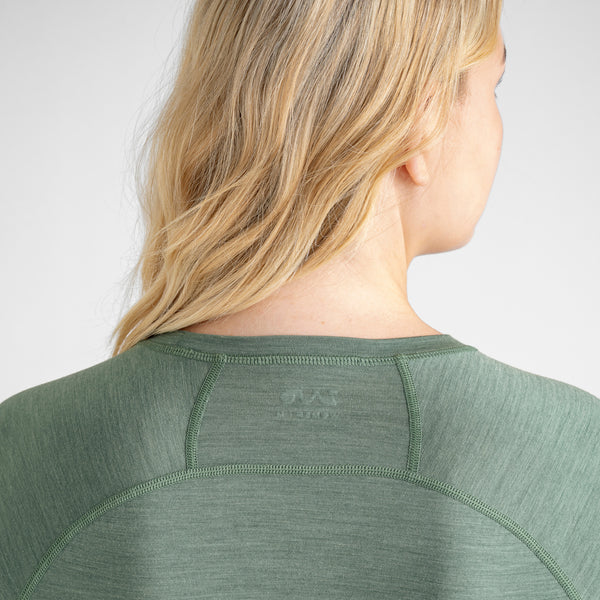 Senti Women's Merino Longsleeve — Purple
