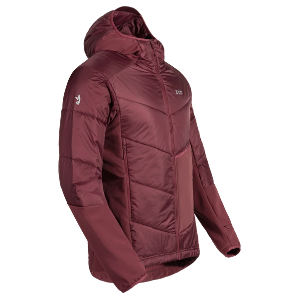 Spiro Men's Insulated Hybrid Jacket — Burned Red