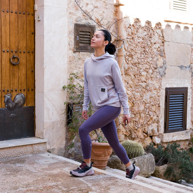 Vespero Women's Merino Hoodie — Foam Green